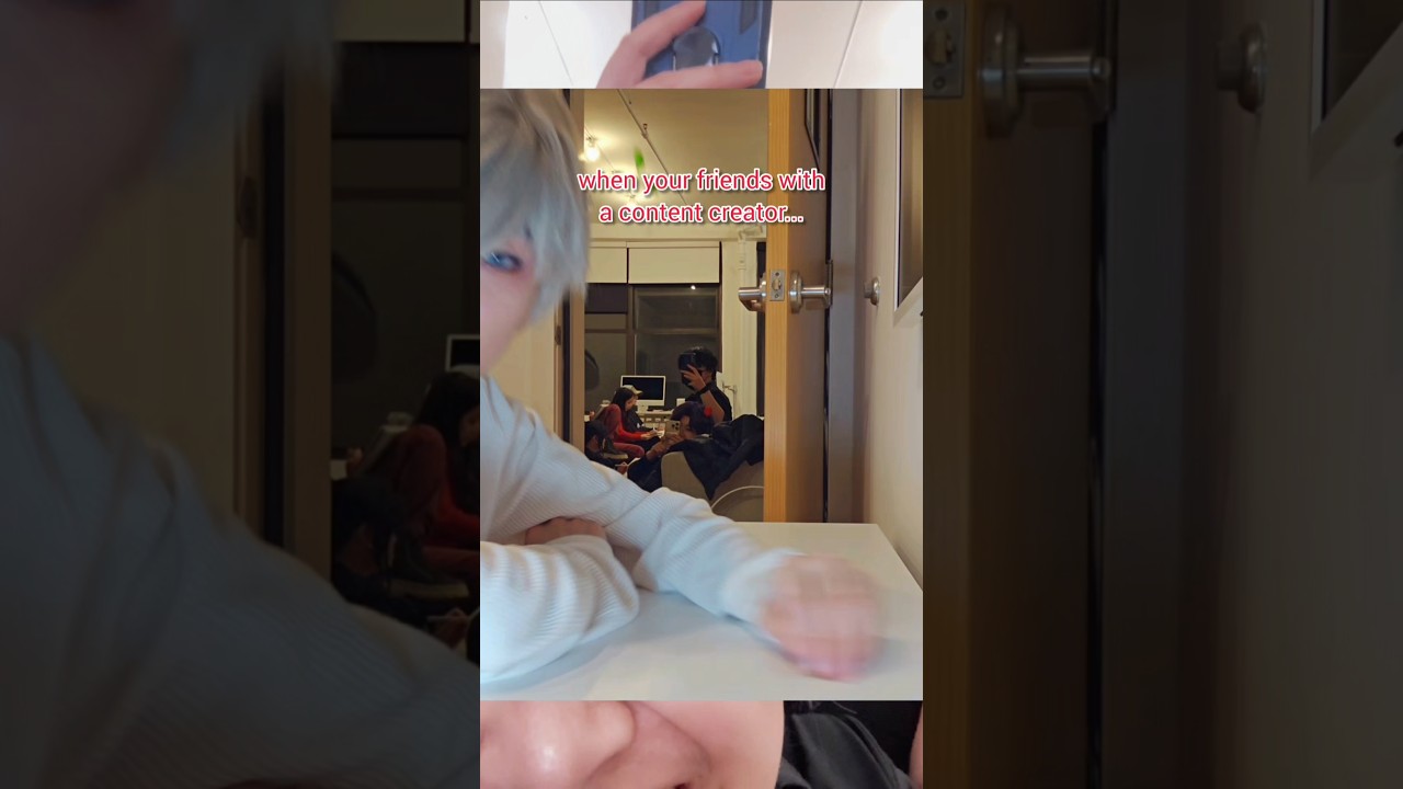 Whats it like being the content creator friend?