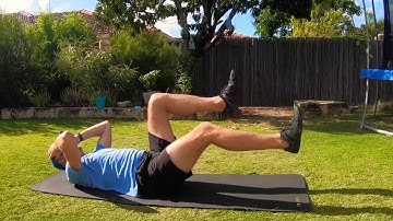 Deadbug Leg Extensions