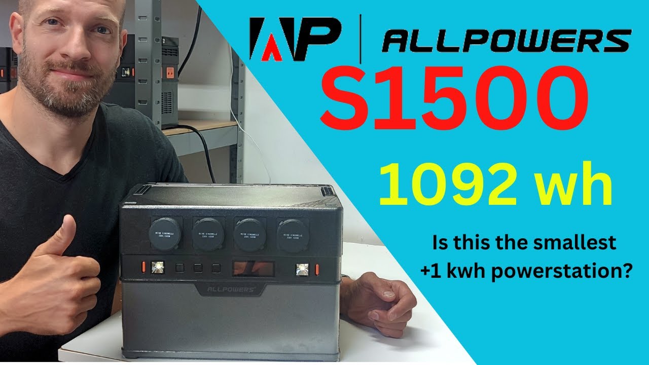 Allpowers S1500 Power Station Review: Unleashing 1.1kWh of 