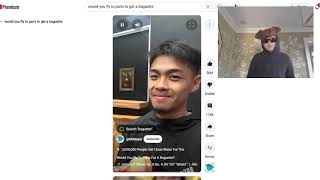 Reacting to- Would you fly to Paris to get a baguette