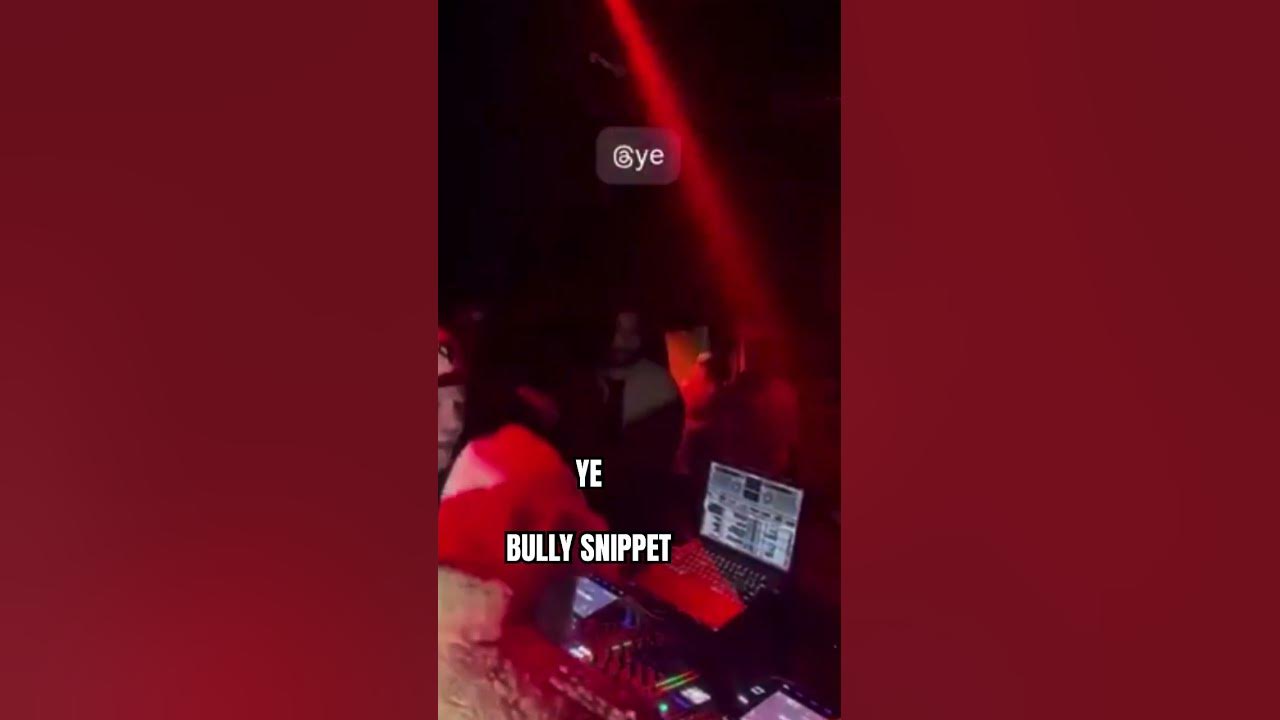 YE- UNTITLED SNIPPET (BULLY ALBUM) #ye #fyp #shorts #kanye #ye