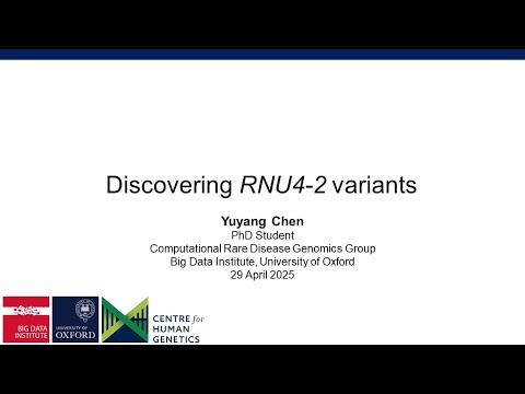 Yuyang Chen - Discovering RNU4-2 variants