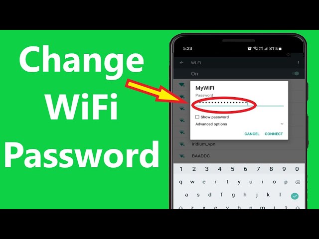 How to Change Your WiFi Password Using Your Phone!! - Howtosolveit - YouTube
