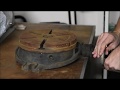 Restoring a frozen 10" horizontal rotary table