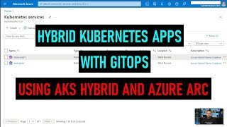 Deploy and run Kubernetes Apps in Azure and on-premises with GitOps using AKS hybrid and Azure Arc