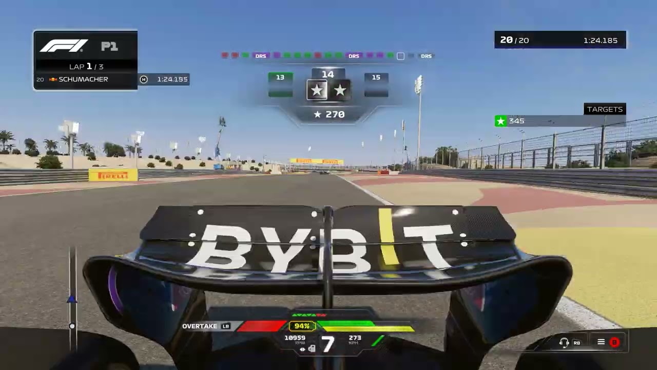 F1 24 - CAREER - no assist except racing line, 80% difficulty ROUNDS 1,2,3