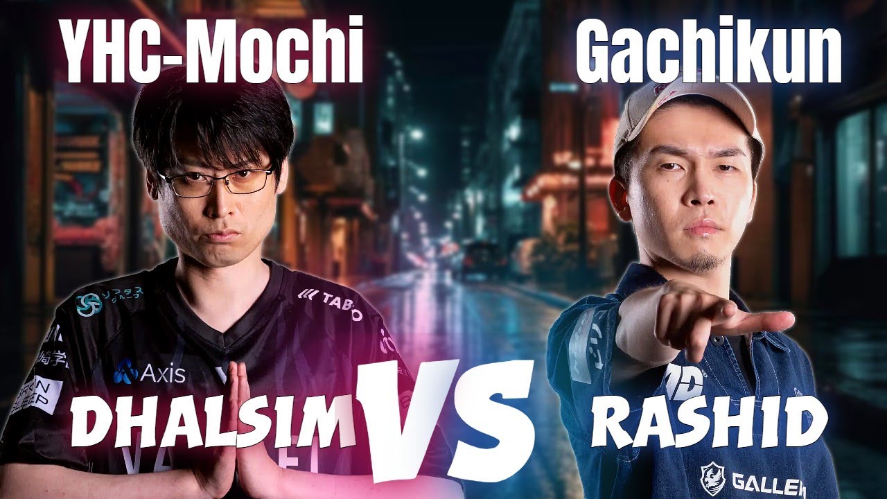 SF6 🔥 YHC-Mochi (Dhalsim) vs Gachikun (Rashid) 🔥 Street Fighter 6