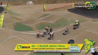 50+ Cruiser Men Final - 2016 BMX Australia National Championships