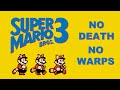 Super Mario Bros 3 (NES) No Death No Warps - Mike Matei Live