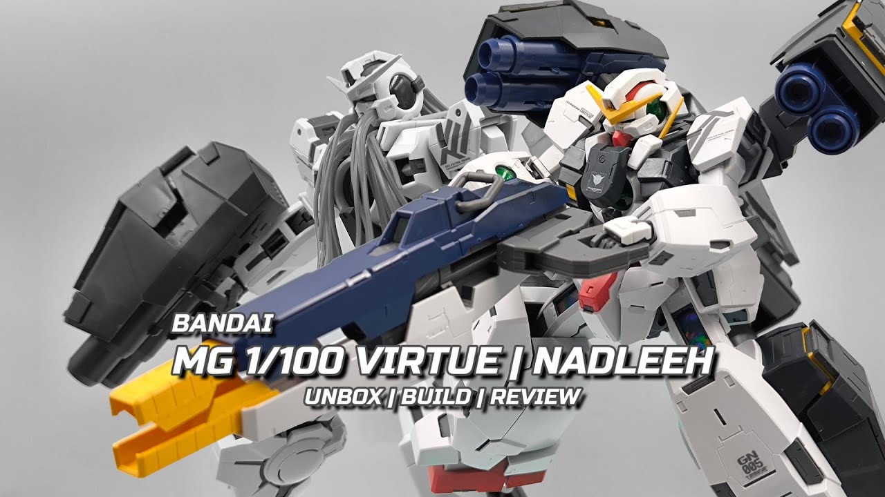 REVIEW] BANDAI - MG 1/100 VIRTUE | NADLEEH - YouTube