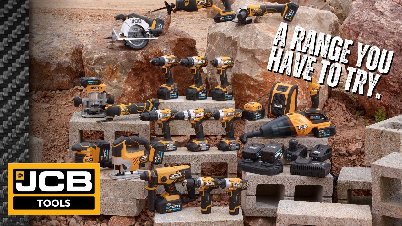 A Comprehensive Range Of Power Tools and Petrol Products - JCB Tools