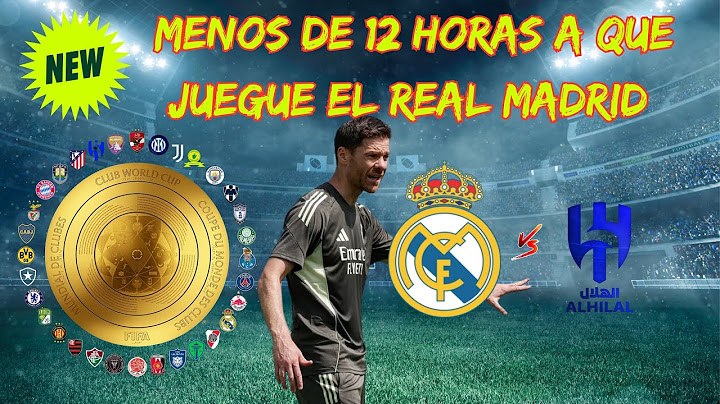 🚨12 HORAS PARA QUE JUEGUE NUESTRO REAL MADRID🔥🔥🔥