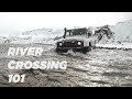 How to cross a river in Iceland.