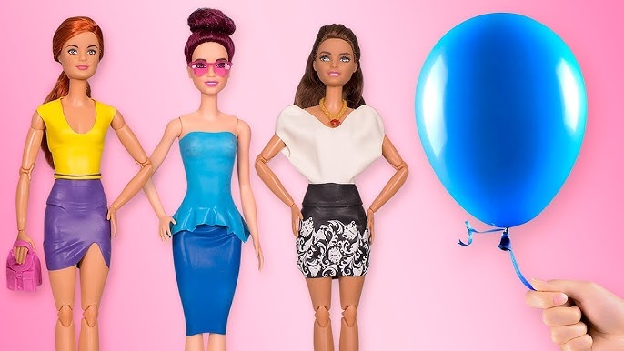 Vêtements Maison Pour Poupées Barbie _ Juste Besoin de Ballons