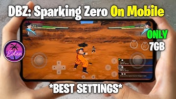 🔥 Play Dragon Ball Sparking Zero on Android! Full Setup + Best Settings (Eden Emulator)