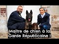 Maître de chien à la Garde Républicaine !