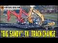 "BIG SANDY", TX  TRACK CHANGE!  An amazing overnight job!  November 14, 2020