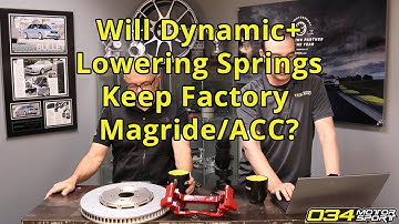Do Dynamic+ Lowering Springs Retain Factory Magride/DCC? | 034Motorsport FAQ