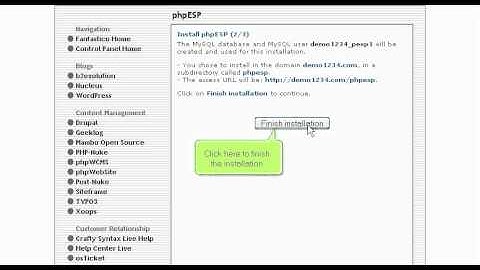 phpESP installation guide