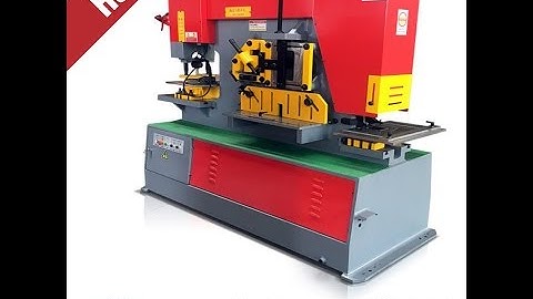 hydraulic ironworker machine, combined punching and shearing machine