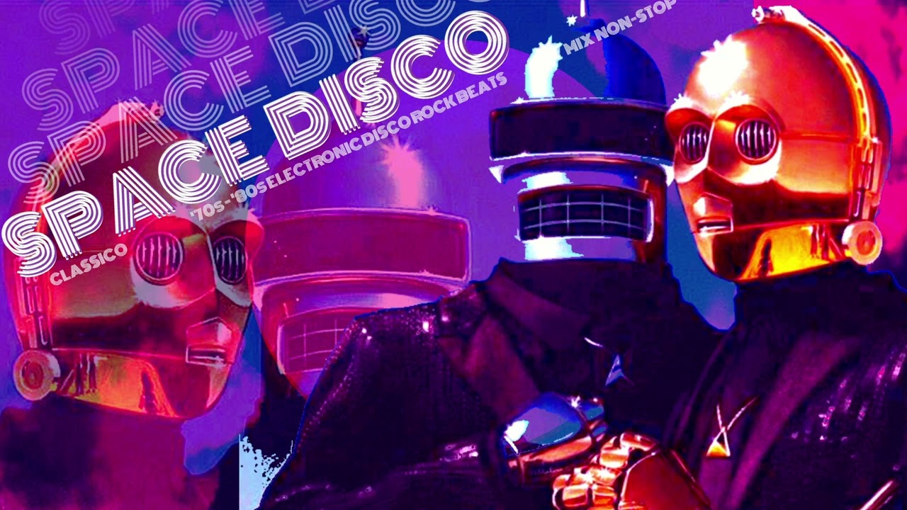 SPACE DISCO 👽 '70S & '80S ELECTR🪐NIC DISCO ROCK BEATS 🖭 NON🗲ST💫P MIXTAPE 🖭