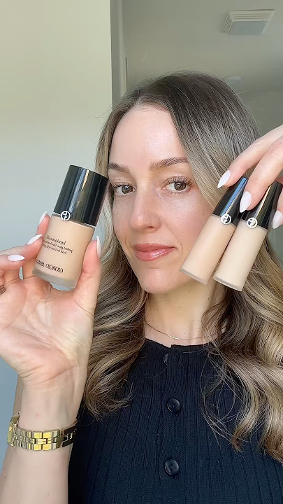 Armani Luminous Silk foundation never lets me down💞 #armani #makeupproducts #foundation