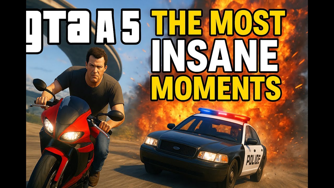 🎮 GTA 5: The Most INSANE Moments You Have to See to Believe! - YouTube