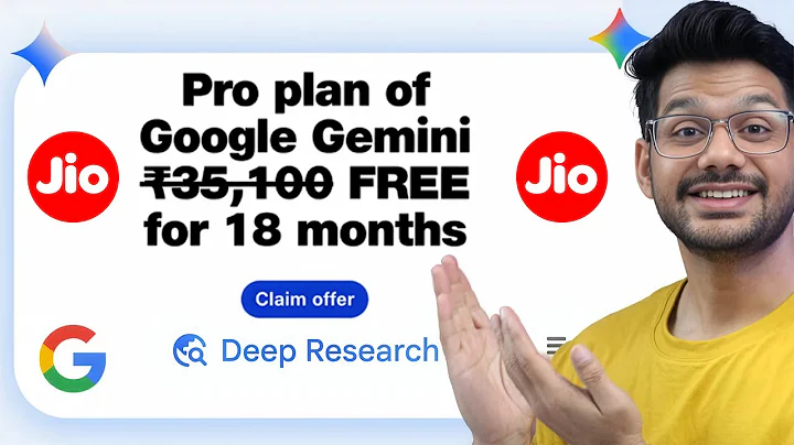 How To Get Free Jio Google Gemini Pro | How To Claim Google Gemini Pro In My JIO APP 🔥