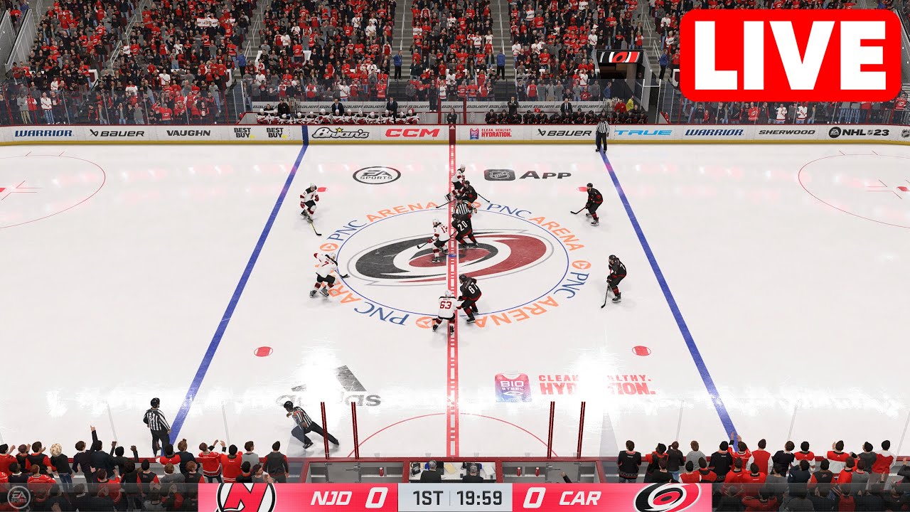 NHL LIVE🔴 New Jeresey Devils vs Carolina Hurricanes - 10th January 2023 NHL Full Match - NHL 23