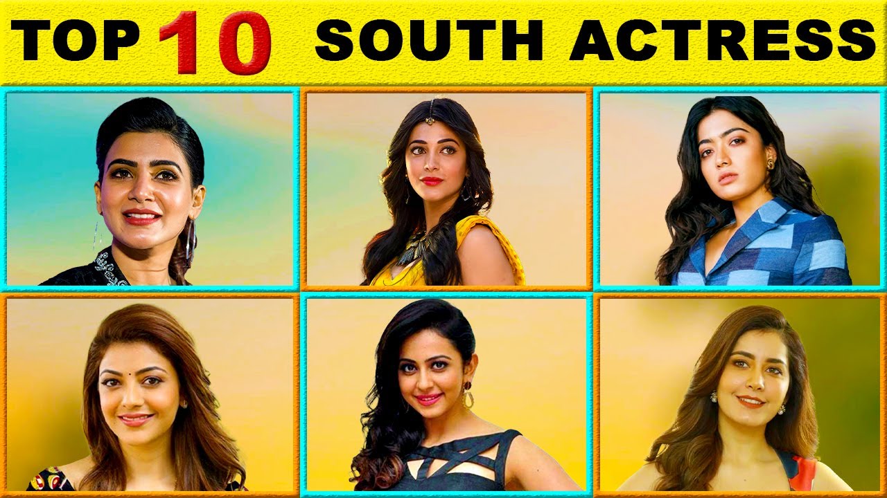 Top Famous and Best South Actress (2021) - Top 10 South Indian Actress, Upcoming Hindi Dubbed Movies