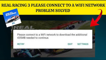 How To Solve Real Racing 3 "Please connect to a wifi network to download" Problem|| Rsha26 Solutions