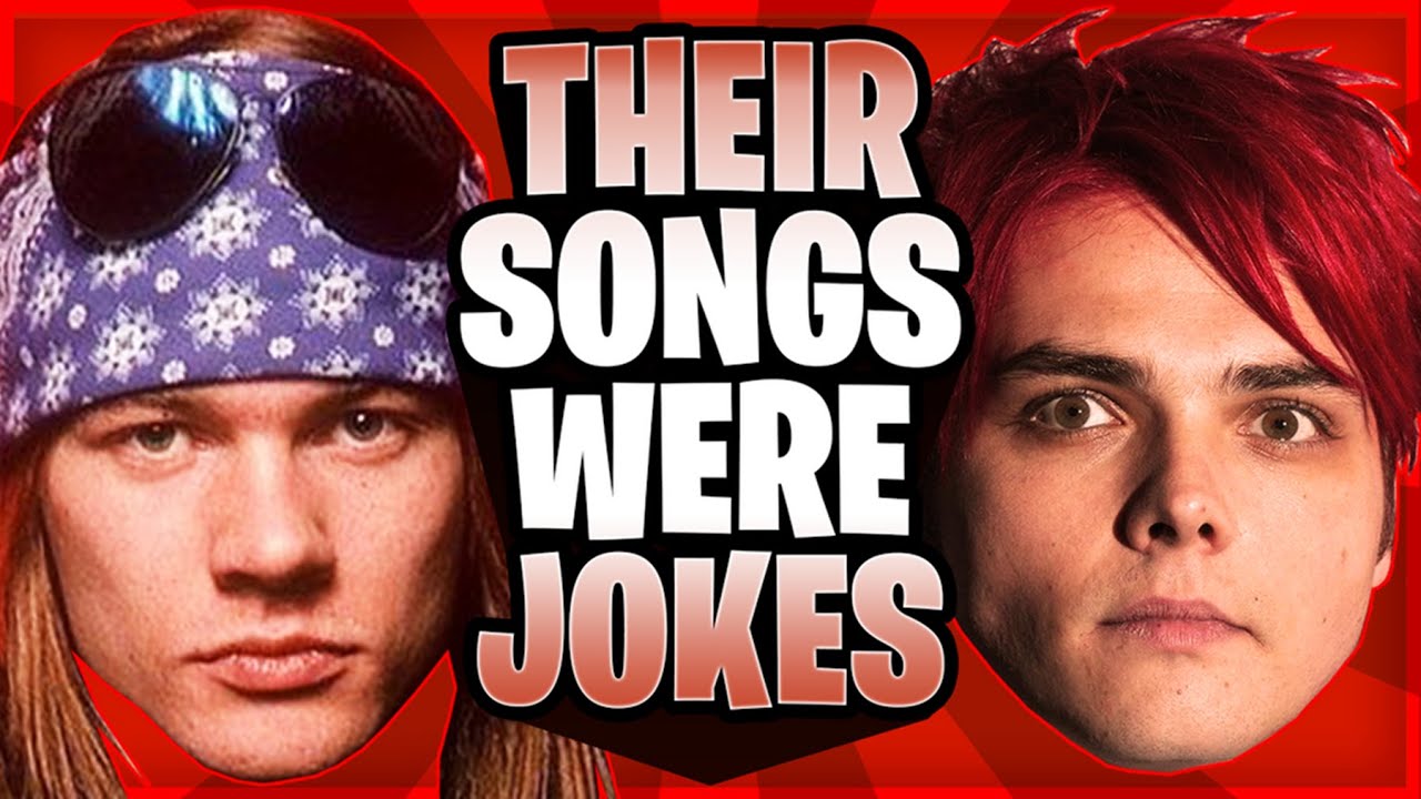 10 Rock Songs Written As Jokes YouTube