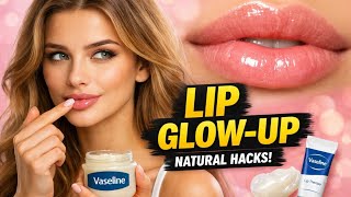The  Lip Glow-Up Routine Soft, Plump & Hydrated Lips Natural Lip Plumping Hacks With Vaseline 