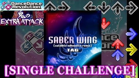 [Low-HS] 【DDR 2014】 SABER WING (satellite silhouette remix) [SINGLE CHALLENGE]