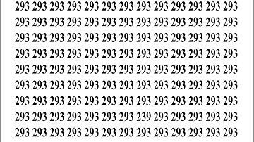 Spot Odd number 239 #spot #iqtest #gk #focus #general