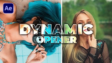 Free Modern Dynamic Opener After Effects Template #aftereffects