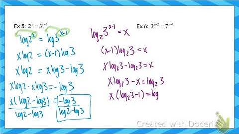8.7 H Solving Exponential Equations