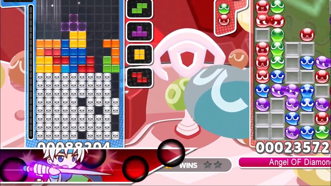 Pro Puyo VS Tetris Match Up with Top French Puyo Player