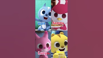 Miniforce in human 😍💕 #miniforce #volt #sammy #lucy #max