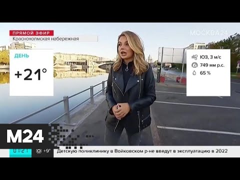 "Утро": дневная температура в Москве 23 сентября составит +21 градус - Москва 24