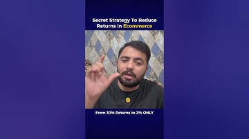 My Secret Strategy To Reduce Returns in Ecommerce in Pakistan & India