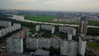 DJI Mavic - В Москве высоко опасно Строгино