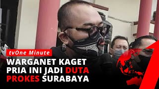 Pria Yang Mengejek Pengunjung Mal Bermasker Jadi Duta Prokes Surabaya | TvOne Minute Pria Yang Mengejek Pengunjung Mal Bermasker Jadi Duta Prokes Surabaya | TvOne Minute