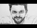 Can we draw with 5 rupees nataraj pencil drawing of chinna thala suresh raina