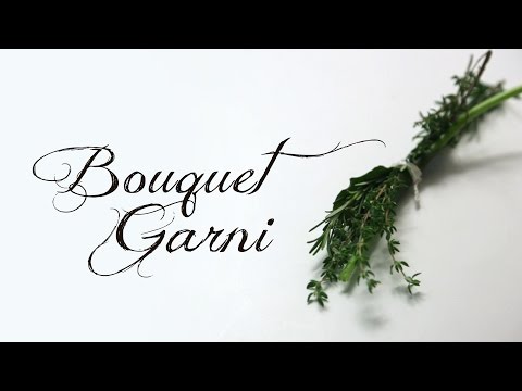 Como fazer um bouquet garni