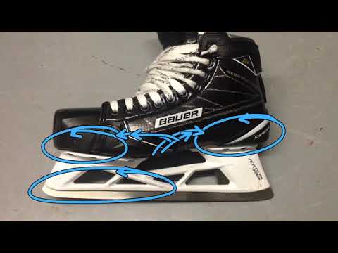 Hockey Skate Sharpening Radius Chart