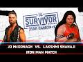 WWE LIVE MATCH : LAKSHMI SHAHAJI VS JD McMONAGH | WWE RAW MATCH 132