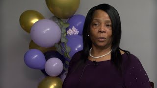 Domestic Abuse Survivor shares her story at awareness event