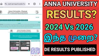 Anna University Results?? Distance Education Results Publishednovdec 2025 Results? R2025R2021