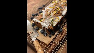 Blueberry Lemon Cake - كيكة التوت الأزرق والليمون